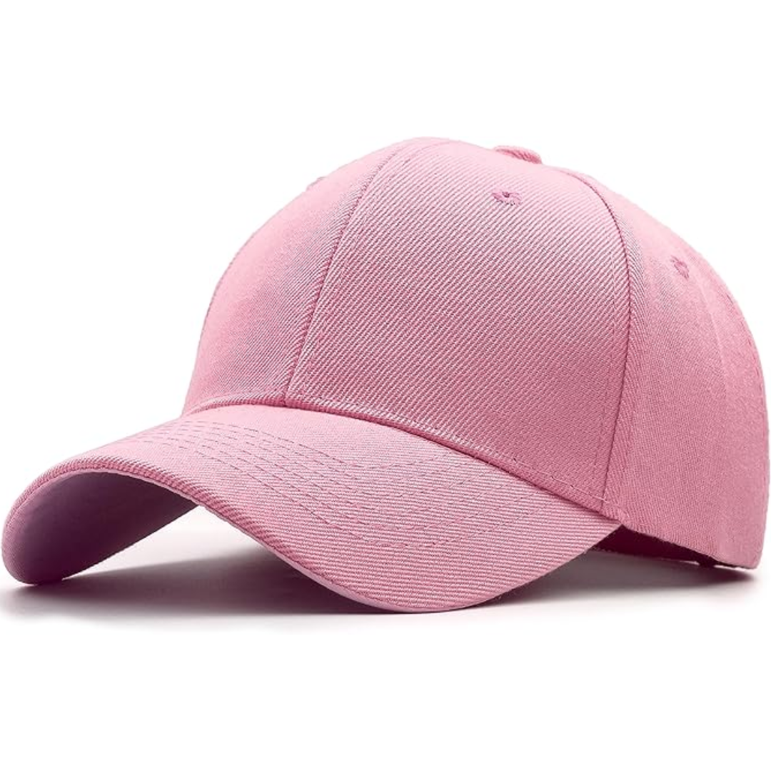 Stylish Adjustable Baseball Cap with Structured Design for Comfort
