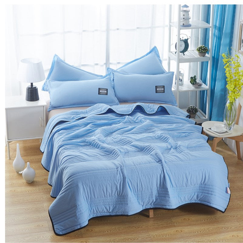 SumerCool | Luxury Silk Cooling Blanket for Ultimate Comfort | Breathable Design for Refreshing Sleep
