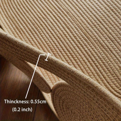 Solara Area Rug - Washable Microfiber Blend, Boho Spiral Design