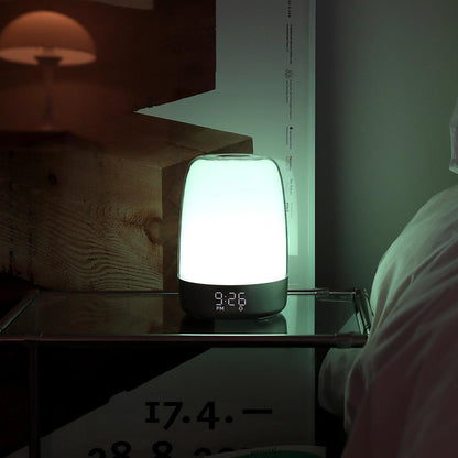 Sunrise Alarm Clock with Wake-Up Light, Adjustable Dimmable Colors, Nature Sounds