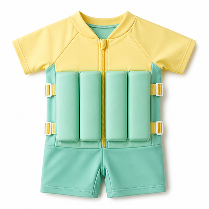 Childrens Swim Vest, Kids Swim Vest with Adjustable Buoyancy, Swim Trainer Vest for Toddlers Ages 1 to 6