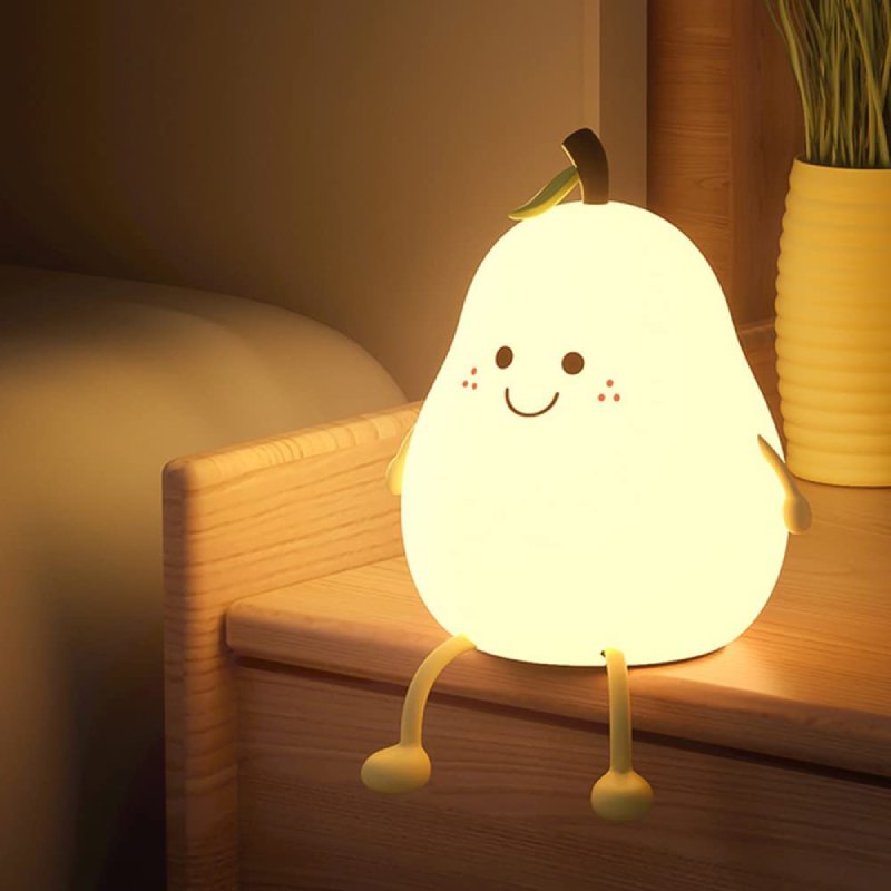 Rechargeable Silicone Animal Nursery Light with Auto Shut-Off & Touch Dimming for Babies and Toddlers