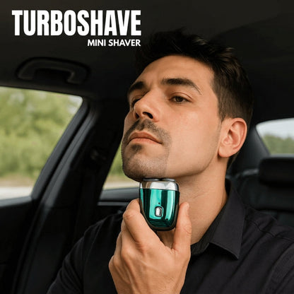 Dual-Head Rotary Electric Shaver with 360° Floating Head for Men – Rechargeable, Wet & Dry, Travel Size