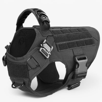 No-Pull Dog Harness with Handle – Adjustable Vest for Training & Walking – Breathable Mesh Design – Reflective Safety Trim