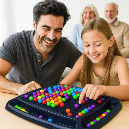 Two-Player Logic Puzzle Tabletop Game with Color Matching — Builds Focus & Strategic Planning for Kids Ages 4+ & Adults