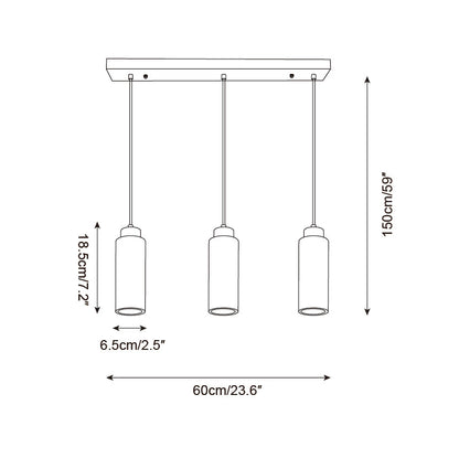 Stone Cylinder Hanging Fixture Natural Wood Accent LED Warm Glow Dining Room Kitchen Island Entryway Ceiling Light 10 inch Neutral Tone Mini