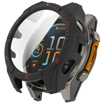Protective Case & Screen Guard for Garmin Fenix 8 & Descent Mk3i Smartwatch