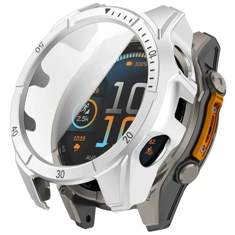 Protective Case & Screen Guard for Garmin Fenix 8 & Descent Mk3i Smartwatch