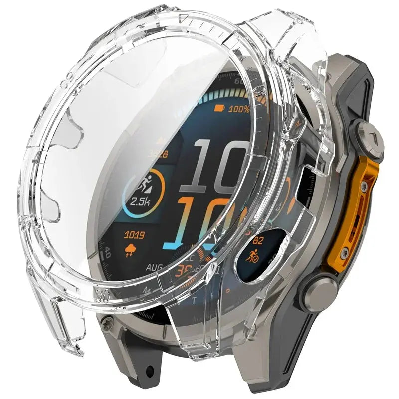 Protective Case & Screen Guard for Garmin Fenix 8 & Descent Mk3i Smartwatch