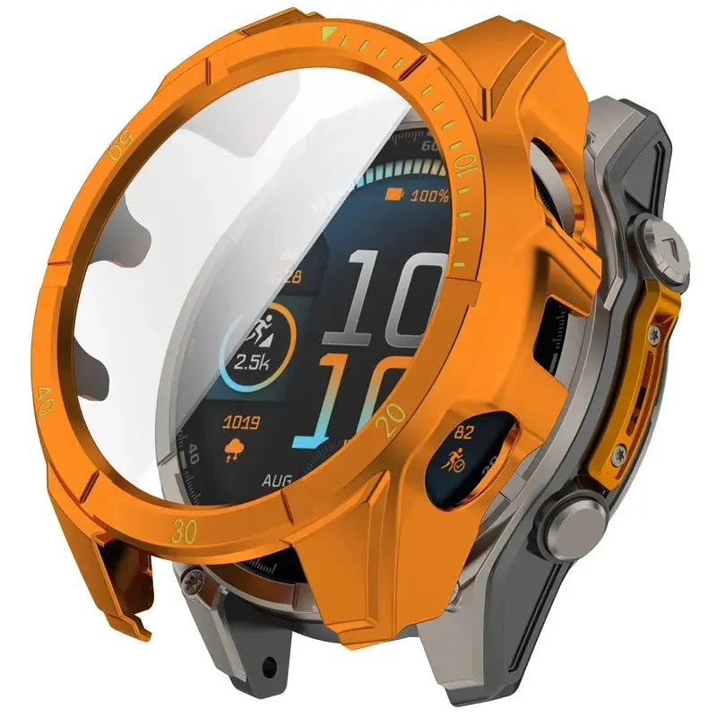 Protective Case & Screen Guard for Garmin Fenix 8 & Descent Mk3i Smartwatch