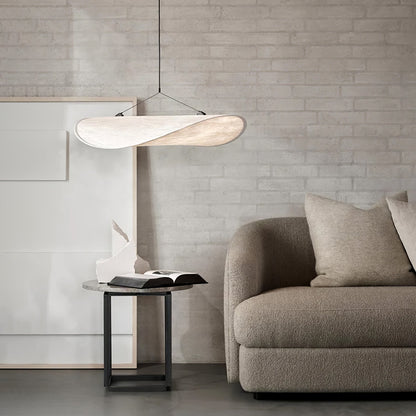 Oversized Paper Drum Shade Hanging Light Fixture Adjustable Height Contemporary Kitchen Island Chandelier Dining Room Ceiling Suspension Lam