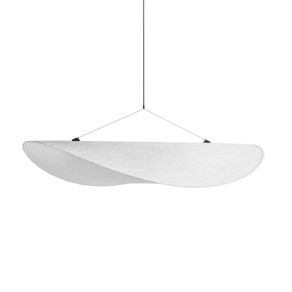 Oversized Paper Drum Shade Hanging Light Fixture Adjustable Height Contemporary Kitchen Island Chandelier Dining Room Ceiling Suspension Lam