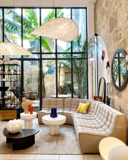 Oversized Paper Drum Shade Hanging Light Fixture Adjustable Height Contemporary Kitchen Island Chandelier Dining Room Ceiling Suspension Lam