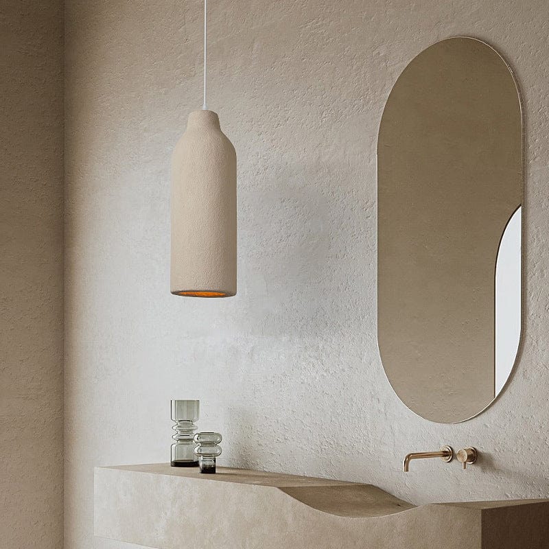 Terracotta Pendant Lighting for Kitchen and Home Decor – Handcrafted Warm LED Hanging Lights