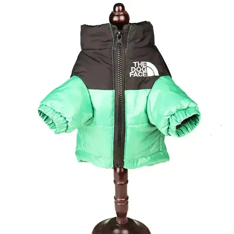 Insulated Windproof Dog Winter Coat with Soft Fleece Lining for Cold Weather Protection, Outdoor Walks & Active Play