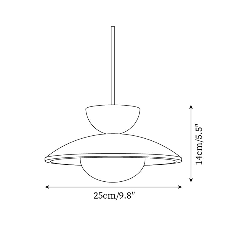 Travertine Glass Hanging Light Fixture with Wood Accent for Kitchen Island Dining Room Overhead Suspension Lamp Adjustable Cord Ceiling Moun