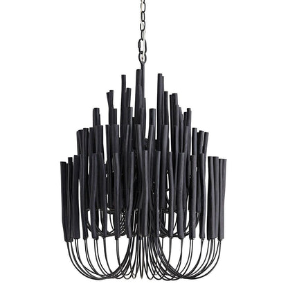Layered Stick Pendant Light Fixture Metal Construction Adjustable Height Dining Room Entryway Foyer Modern Overhead Illumination Statement P