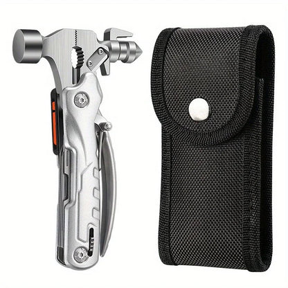 Titan Strike | Tactical Multi-Tool Hammer Kit with 10-in-1 Functionality | Compact Survival Tool for Outdoor Adventures