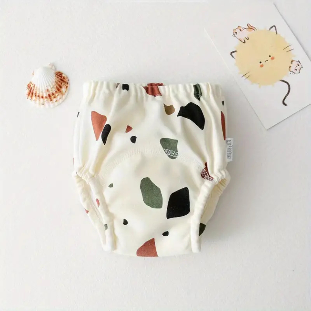 Toddler Potty Training Pants with Waterproof Lining | Soft Cotton Underwear for Comfort and Support