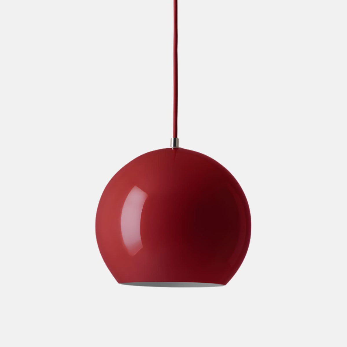 Overhead Drop Fixture for Countertops G9 Socket 8.3 × 7.5 Inch Metal Shade Single-Bulb Suspended Lamp Above Sink Bar Workspace Task Lighting