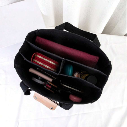 Large Canvas Tote Bag – Sturdy Everyday Shoulder Bag with Easy Grip Handles for Work & Shopping