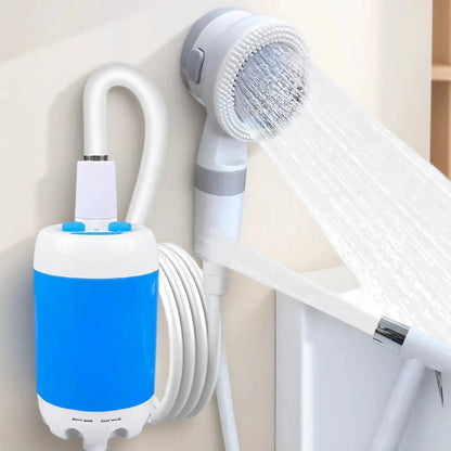 Portable Outdoor Shower | USB Rechargeable with Adjustable Spray Settings | Ideal for Camping and Pet Bathing