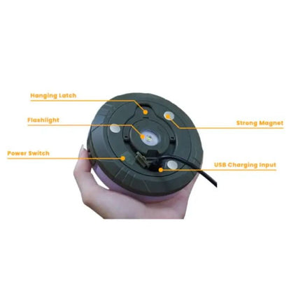TrailLite | Retractable LED Camping Lights with Magnetic Backing | Versatile Illumination for Outdoor Adventures