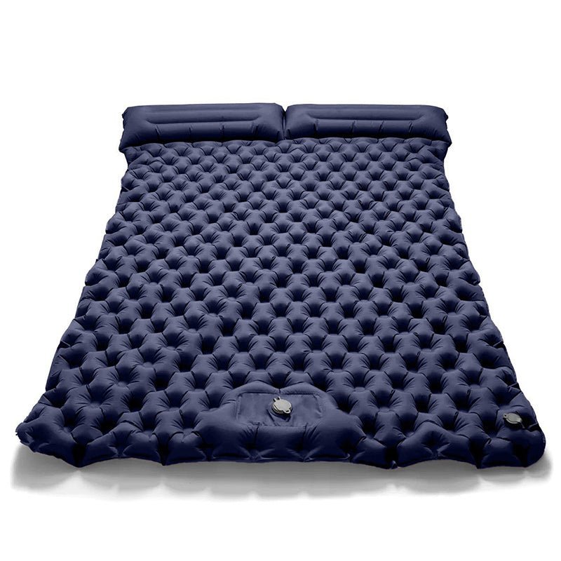 TrailRest | Ultralight Double Self-Inflating Camping Mattress with Auto-Inflation Technology | Spacious and Portable for Outdoor Adventures