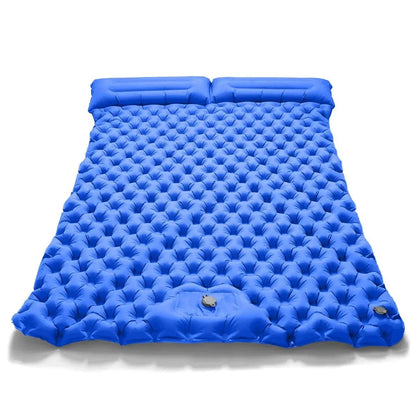 TrailRest | Ultralight Double Self-Inflating Camping Mattress with Auto-Inflation Technology | Spacious and Portable for Outdoor Adventures