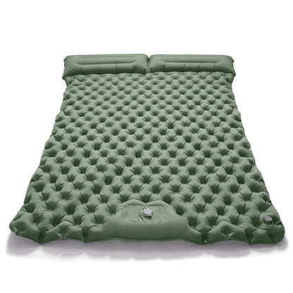TrailRest | Ultralight Double Self-Inflating Camping Mattress with Auto-Inflation Technology | Spacious and Portable for Outdoor Adventures