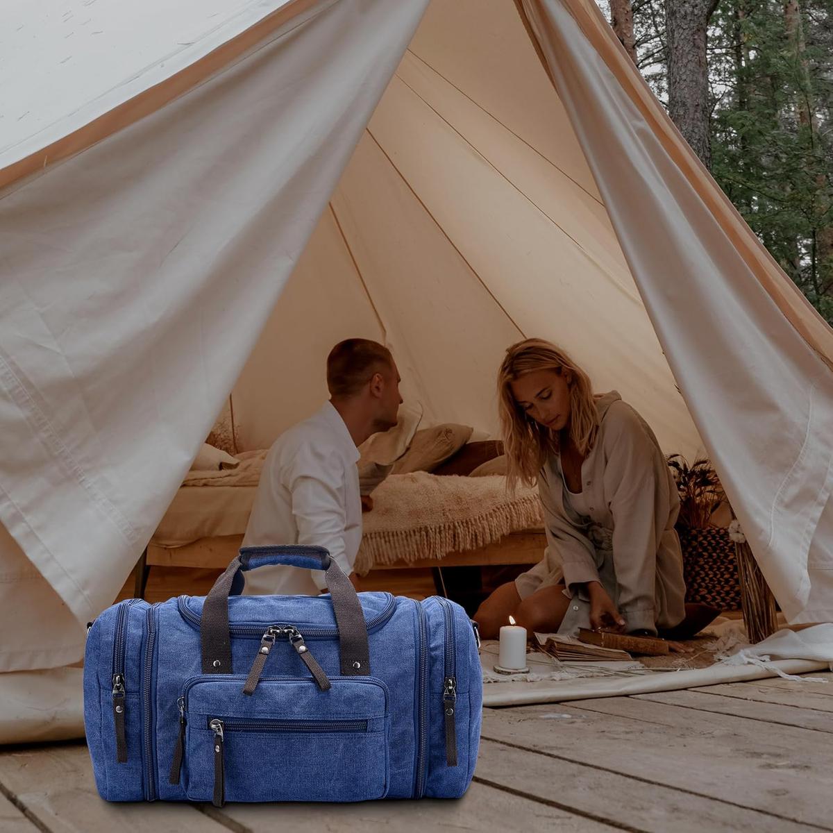TravelMate | Expandable Duffle Bag with Adjustable Capacity for Versatile Travel