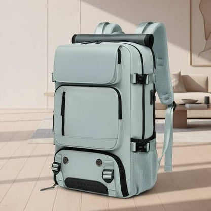 JETPACKER – Large Waterproof Travel Backpack USB Charging Port