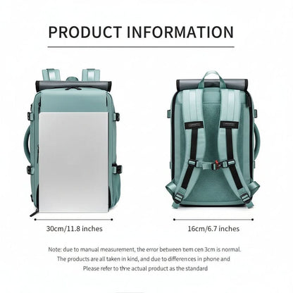 JETPACKER – Large Waterproof Travel Backpack USB Charging Port