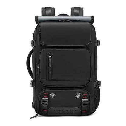 Travel Backpack with Shoe Compartment, Waterproof Laptop Backpack with USB Port, Anti Theft Work Backpack for Men