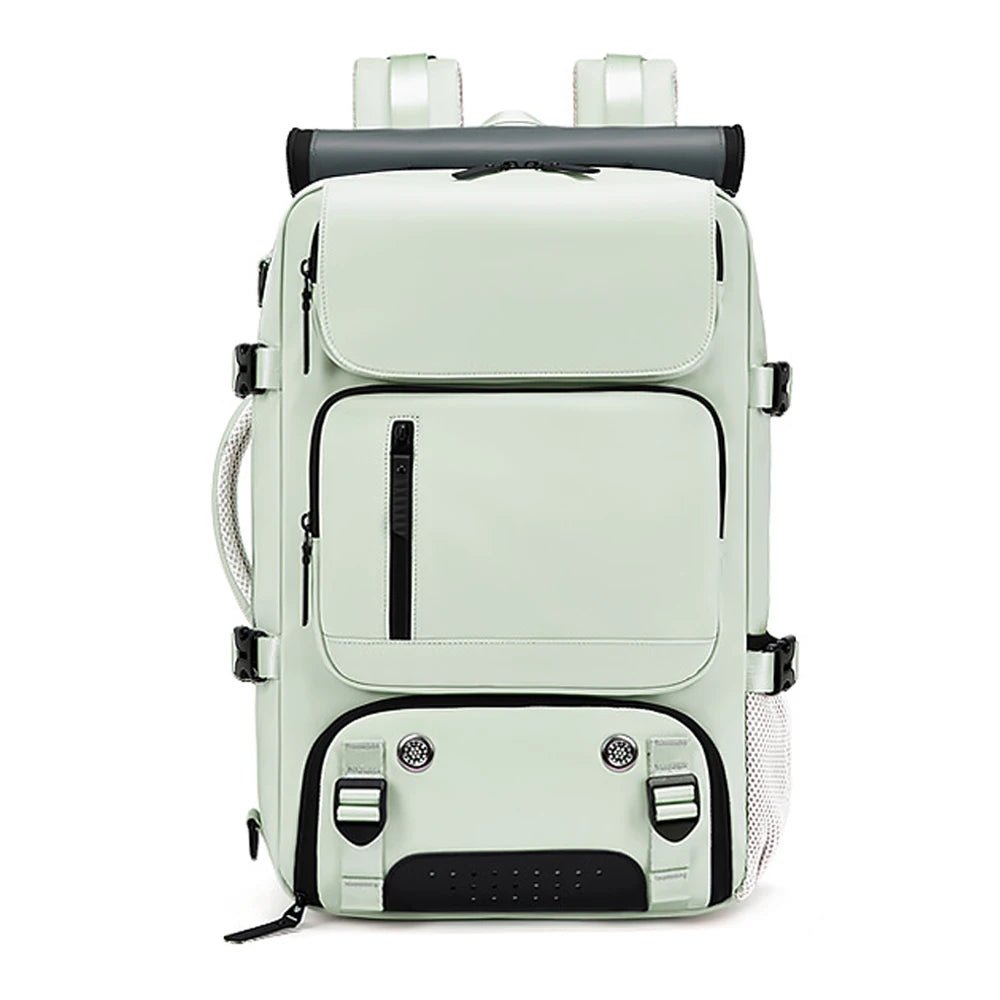 Travel Backpack with Shoe Compartment, Waterproof Laptop Backpack with USB Port, Anti Theft Work Backpack for Men
