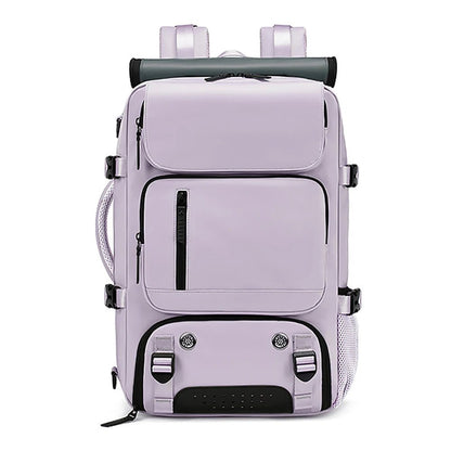 Travel Backpack with Shoe Compartment, Waterproof Laptop Backpack with USB Port, Anti Theft Work Backpack for Men