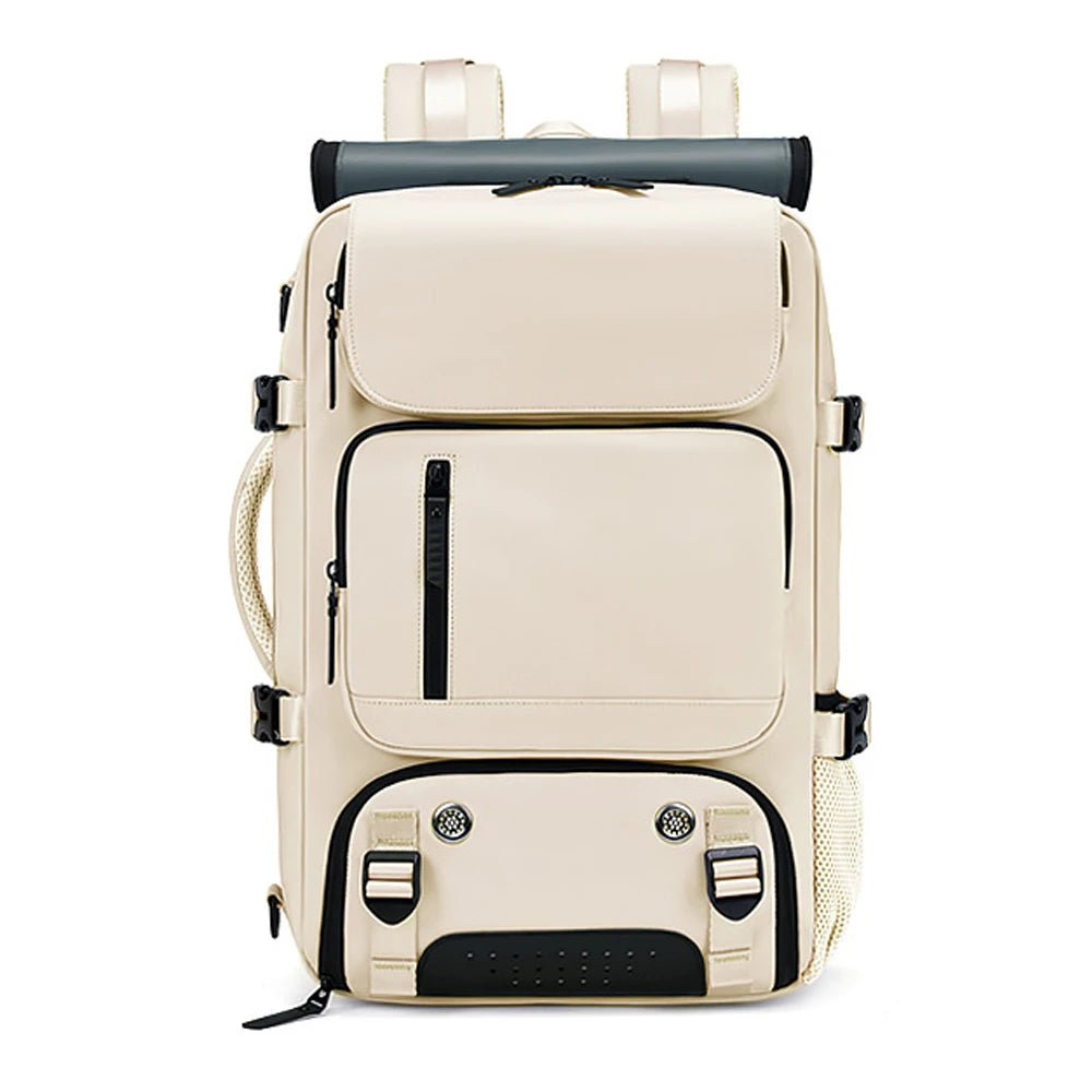 Travel Backpack with Shoe Compartment, Waterproof Laptop Backpack with USB Port, Anti Theft Work Backpack for Men