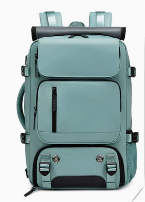 Travel Backpack with Shoe Compartment, Waterproof Laptop Backpack with USB Port, Anti Theft Work Backpack for Men
