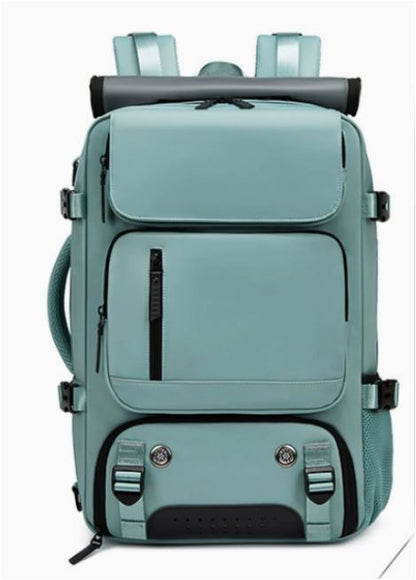 Travel Backpack with Shoe Compartment, Waterproof Laptop Backpack with USB Port, Anti Theft Work Backpack for Men