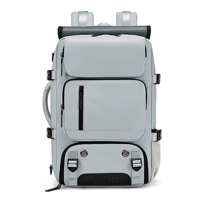 Travel Backpack with Shoe Compartment, Waterproof Laptop Backpack with USB Port, Anti Theft Work Backpack for Men