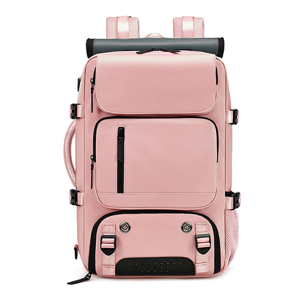 Travel Backpack with Shoe Compartment, Waterproof Laptop Backpack with USB Port, Anti Theft Work Backpack for Men