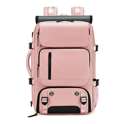 Travel Backpack with Shoe Compartment, Waterproof Laptop Backpack with USB Port, Anti Theft Work Backpack for Men