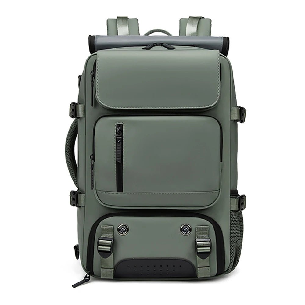 Travel Backpack with Shoe Compartment, Waterproof Laptop Backpack with USB Port, Anti Theft Work Backpack for Men