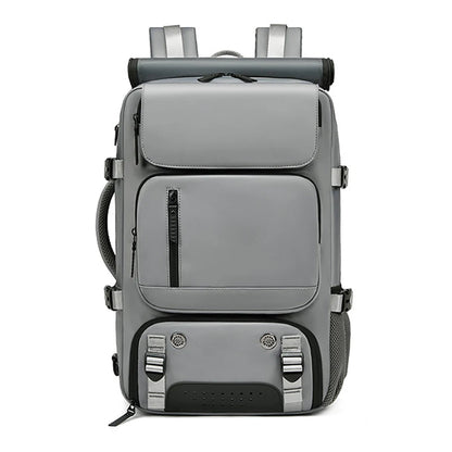 Travel Backpack with Shoe Compartment, Waterproof Laptop Backpack with USB Port, Anti Theft Work Backpack for Men