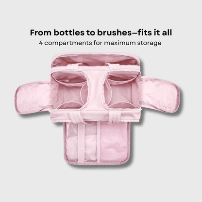 Travel Essentials | Compact Toiletry Organizer with Waterproof Lining | Lightweight Design for Effortless Packing