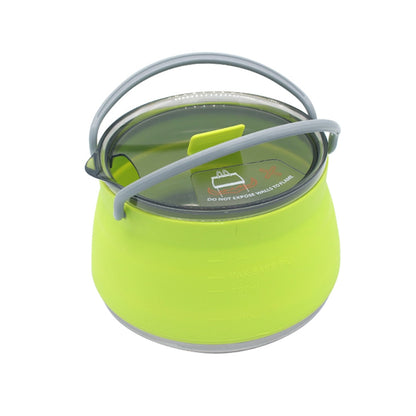 Travel Go | Camping Kettle with Durable Collapsible Design | Lightweight & Versatile for Outdoor Cooking