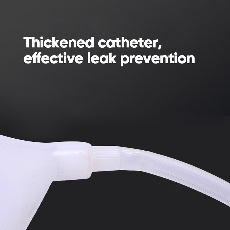 Travel Urinal System | Silicone Collector with Padded Rim & 1000ml Capacity for Comfortable Use