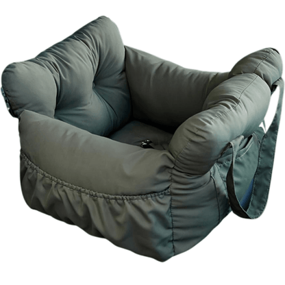 Travelpup | Dog Seat Bed with Adjustable Safety Straps | Comfortable and Secure Car Rides