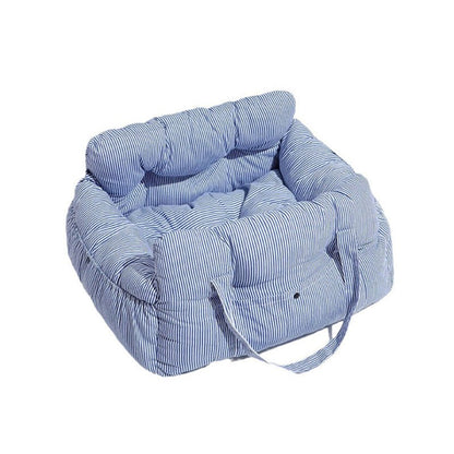 Travelpup | Dog Seat Bed with Adjustable Safety Straps | Comfortable and Secure Car Rides