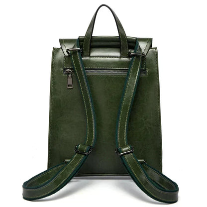 Sophisticated Leather Backpack for Women – Everyday Travel Companion